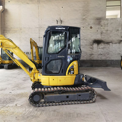 Excavadora Usada Origem Japão PC30 Excavadora Komatsu Usada PC30 Excavadora Crawler Usada Komatsu