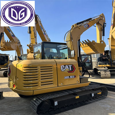 CAT 305.5E2 Excavadora de lagarta usada Excavadoras de arrasto hidráulico de 5,5 toneladas