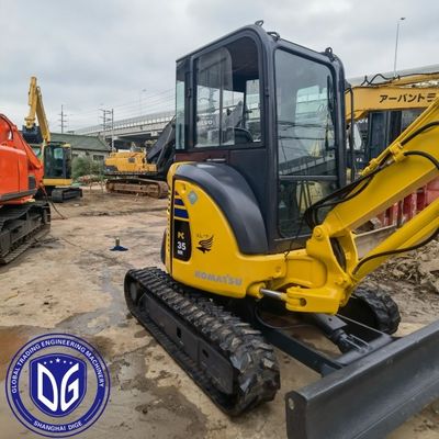 Amigável para o usuário PC35 Excavadora de rastreador usada Ninety-Five Nova Mini Komatsu Excavadora 3.5t