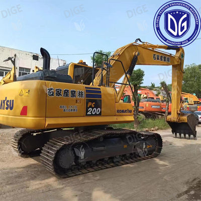 PC200 Excavadora Komatsu Usada de 20 toneladas Excavadora japonesa Usada Medieira Hidráulica