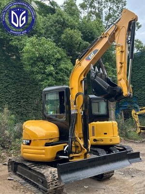 Excavadora Mini Caterpillar de 3,5 toneladas, 90% Novas, Mini Excavadora Usada para Domicílio