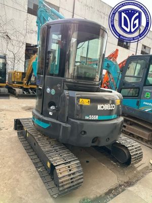 Excavadora avançada Sk55 Kobelco 5.5t usada com sistema de propulsão potente