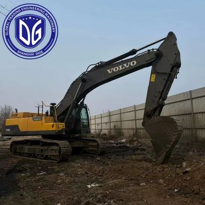 Ec480 Excavadora Volvo Usada de 48 toneladas Máquina de Excavadora Hidráulica Usada Pesada e Poderosa