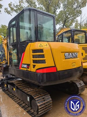 Sany SY60 Mini Excavatora Hidráulica Usada 6Ton Excavatora Usada Crawler Em Venda Agora
