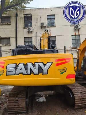 Venda de mini escavadeira Sy60 6 toneladas Usada SANY escavadeira Usada escavadeira Máquina hidráulica