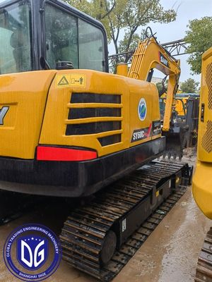 Sany SY60 Mini Excavatora Hidráulica Usada 6Ton Excavatora Usada Crawler Em Venda Agora