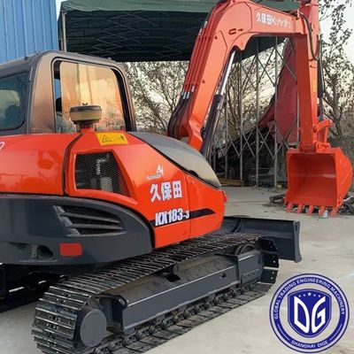 Kx183 Excavadora Kubota Usada 8,3 toneladas Excavadora japonesa Usada