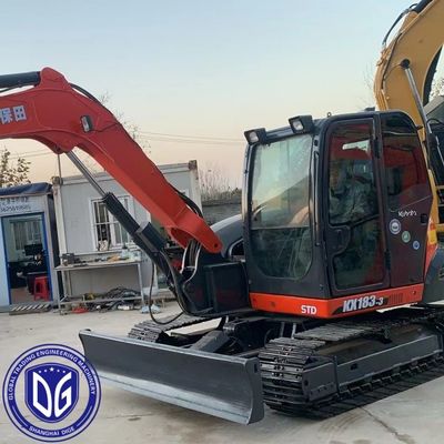 Usado Kubota KX183 Mini Excavator Usado Origem do Japão Em boas condições