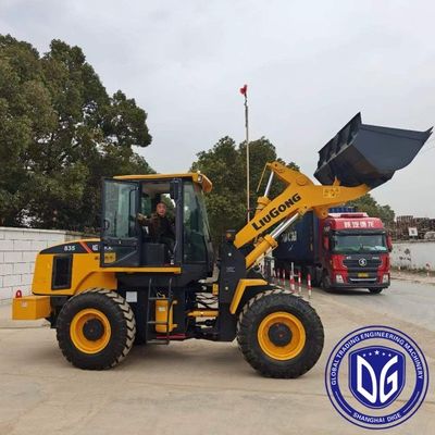 835 Carregador Liugong usado Carregador usado poderoso Máquina hidráulica