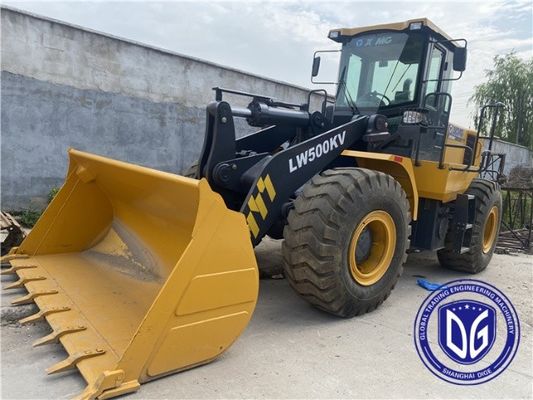 Carregador frontal LW500 Carregador usado XCMG 17t Carregador usado de escavadeira hidráulica