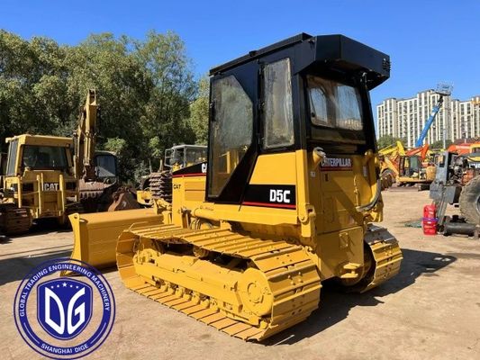 D5C Dozers de lagosta usados Bulldozers hidráulicos 16 toneladas