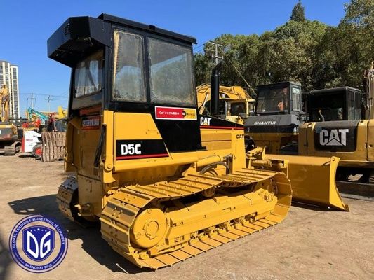 D5C Dozers de lagosta usados Bulldozers hidráulicos 16 toneladas