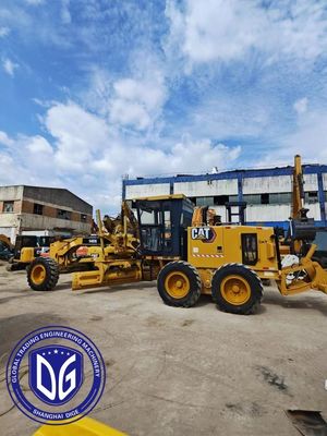 140k Caterpillar Usado Grader Máquina hidráulica poderosa