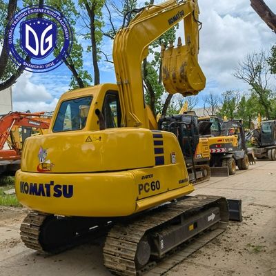 PC60-7 Excavadora Komatsu Usada Mini Excavadora Komatsu