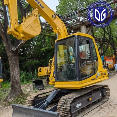 PC60-7 Excavadora Komatsu Usada Mini Excavadora Komatsu