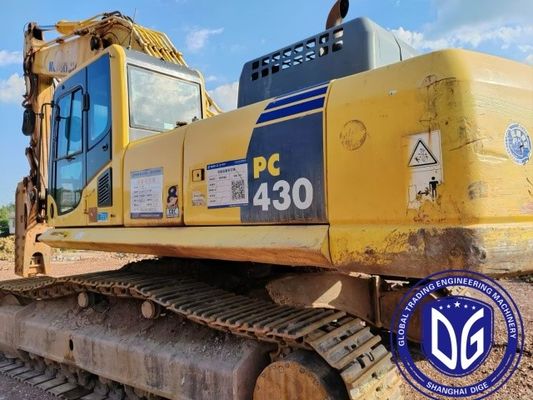 PC430 refrigerado a água Excavadora de rastreador usada Noventa e cinco novas mini-excavadoras komatsu