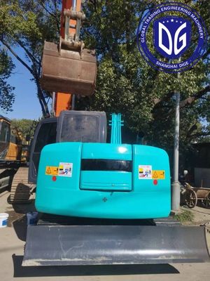 Excavadora Kobelco de 7,5 toneladas manobrável Sk75 Usada com sistema de propulsão potente