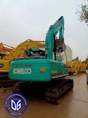 Precision Sk200 Excavadora Kobelco de 20 t usada com sistema hidráulico de alto desempenho