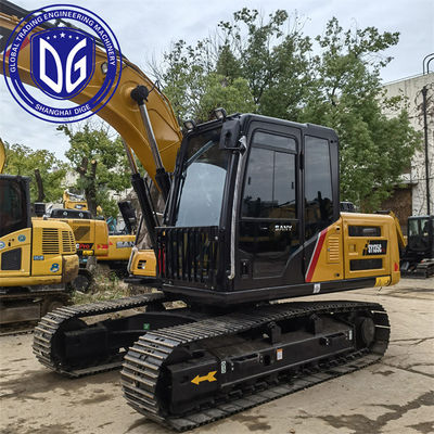 Sy135 Excavadora SANY de 13,5 toneladas usada com capacidade de arrefecimento aumentada