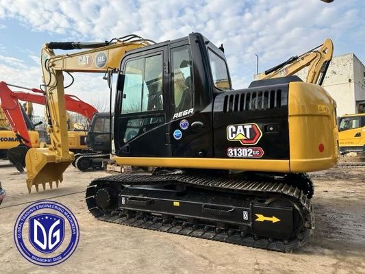 313D2GC Excavadora Caterpillar de 13 toneladas automática versátil para construção
