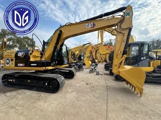 313D2GC Excavadora Caterpillar de 13 toneladas automática versátil para construção