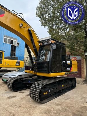 320D 20 toneladas Excavadora de lagarta usada com capacidades superiores de manuseio de carga