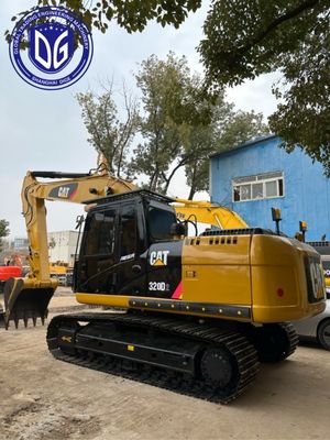 320D 20 toneladas Excavadora de lagarta usada com capacidades superiores de manuseio de carga