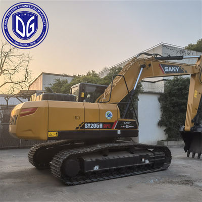 Sy205H 20,5 toneladas Excavadora SANY Usada Com Desempenho Incrível