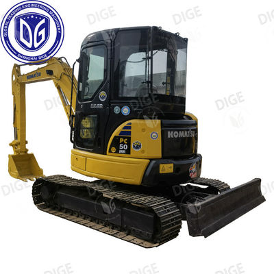 Excavadora PC50 de nível industrial USED com sistemas hidráulicos avançados