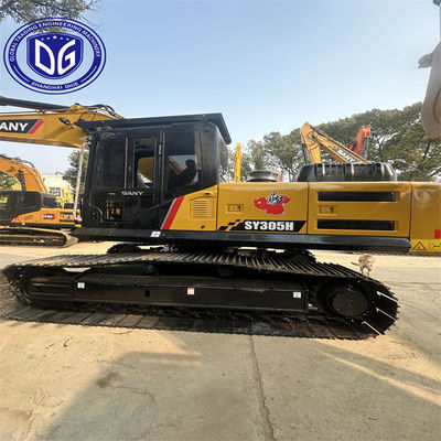 Sy305H 30,5 Ton Usado Sany Excavator com eficiência de combustível otimizada