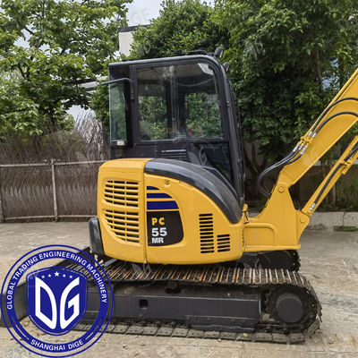 5.5 toneladas Komatsu PC55 Excavadora mini usada de baixo consumo de combustível de alto desempenho