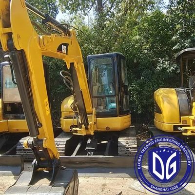 304C Excavadora Caterpillar de 4 toneladas usada com sistema de controlo de funcionamento avançado
