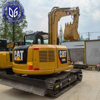 Excavadora usada CAT 308E 8Ton Caterpillar Excavadora usada,modelo mais recente, 96% Nova,disponível agora