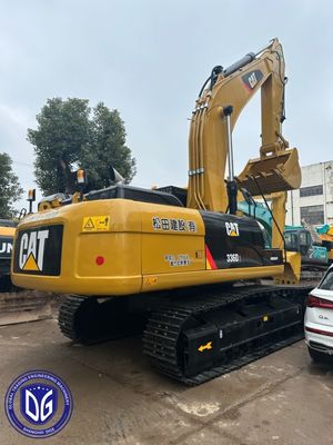 Excavadora de trincheiras 336D Excavadora de lagosta usada 36 toneladas Excavadora de manipulação de terra testada por tempo