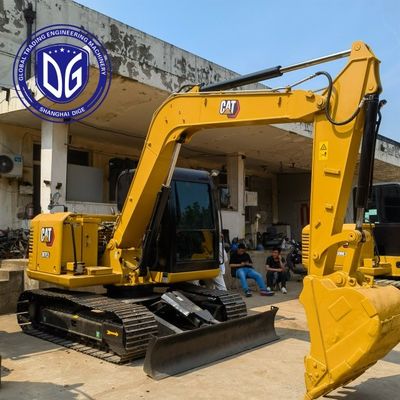 Capacidades eficientes de manuseio de material 307E2 Excavadora de lagarta usada 7 toneladas