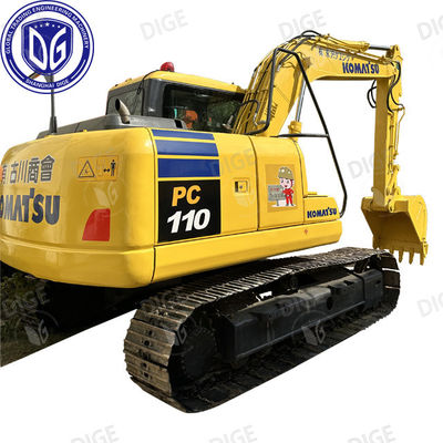 PC110 Excavadora Komatsu usada de 10 toneladas para grandes cargas de trabalho