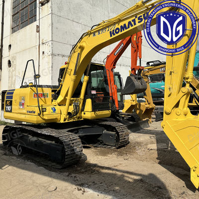PC110 Excavadora Komatsu usada de 10 toneladas para grandes cargas de trabalho