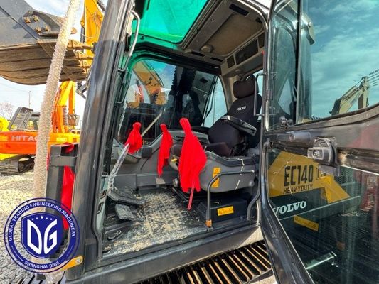 Ec140 Excavadora Volvo de 14 toneladas Usada Máquina hidráulica de longa duração