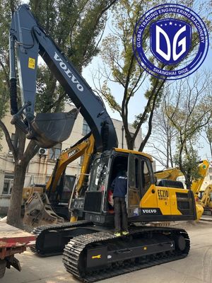 Ec210 Excavadora Volvo usada de 21 toneladas com componentes pesados de carro