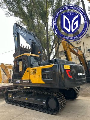 Origem Suécia EC210 Excavadora Volvo usada EC210 Excavadora Volvo de segunda mão Excavadora EC210