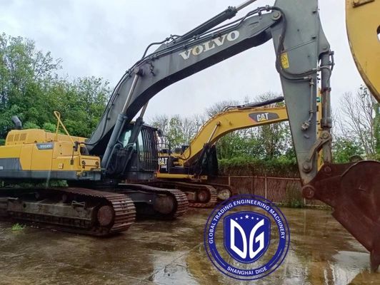 Ec380DL Excavadora Volvo Usada de 38 toneladas com Projetos Avançados de Baldes