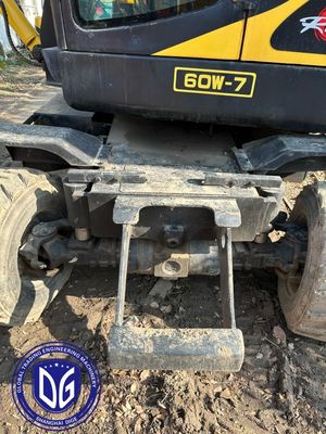 R60w-7 6 Ton Usado Hyundai Excavator E controles simples e intuitivos