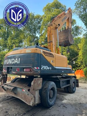 R210w-9 Excavadora Hyundai de 21 toneladas usada com sistema de suspensão adaptável