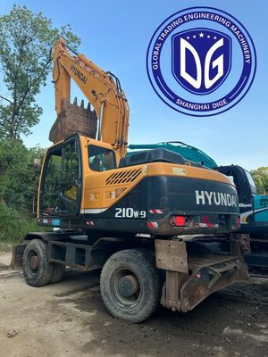 R210w-9 Excavadora Hyundai de 21 toneladas usada com sistema de suspensão adaptável
