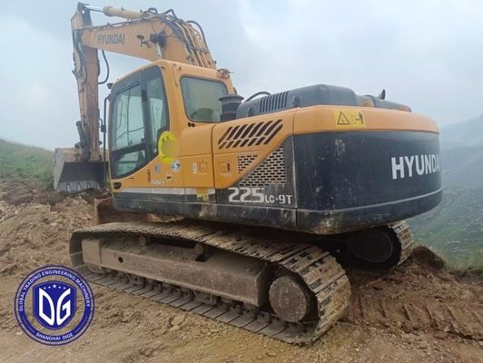Excavadora de 20 toneladas Usada Hyundai Modelo 225 Usada Excavadora em boas condições
