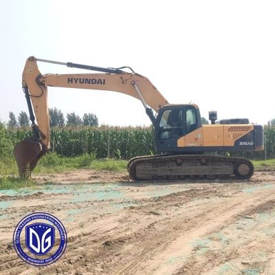 R305VS Excavadora Hyundai de 30,5 t usada e capacidade de arrefecimento para operação contínua