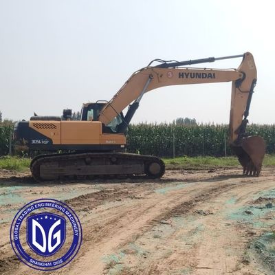 R305VS Excavadora Hyundai de 30,5 t usada e capacidade de arrefecimento para operação contínua