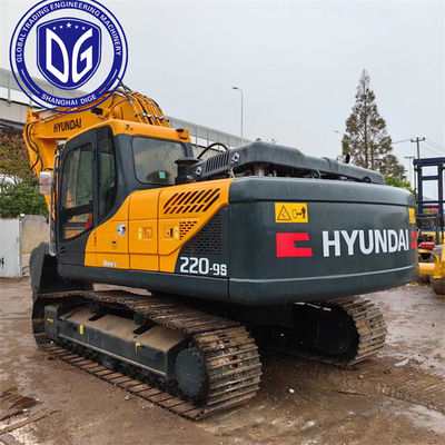 Excavadora Hyundai de 22 toneladas usada 220LC-9S Excavadora de rastreador hidráulico