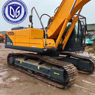 Excavadora Hyundai de 22 toneladas usada 220LC-9S Excavadora de rastreador hidráulico