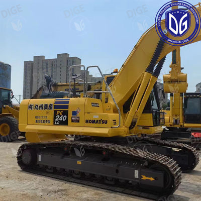 Excavadora USED PC240-8 de alta qualidade com capacidades de penetração no solo melhoradas